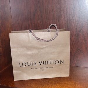 Louis Vuitton Tan Shopping Bag